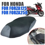 Resim Hightower Honda Forza 125 Nss 250 Motosiklet Sırtlık Kılıfı Polyester Mesh Siyah 