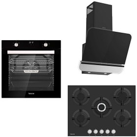 Resim Dijital Siyah Ankastre Set (8259 - 8471 - 8871) 