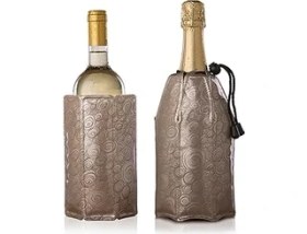 Resim SHC4200 Vacu Vin Aktif Soğutucu Şarap &amp; Şampanya Soğutucu Platin 