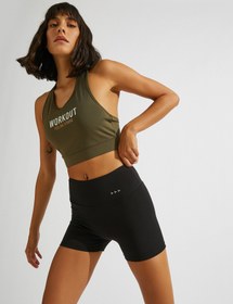 Resim Bisiklet Şortu Reflektör Detaylı Biker Tayt 