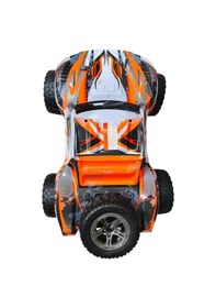 Resim 1:10 Scale 4wd Brushless Rc Araba - 60+ Km/h Yüksek Hızlı Araba - Off-road Extreme Adventure Turuncu 