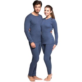 Resim Yetişkin Termal İçlik Set - Thermoform - Artica Unisex - Lacivert - S 