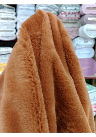 Resim Toskana Peluş Kumaş Kiremit 