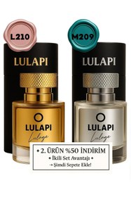 Resim Lulapi 2’li Parfüm Seti L210 Black Op & M209 Invictuss Kalıcı Kadın–Erkek Parfüm 
