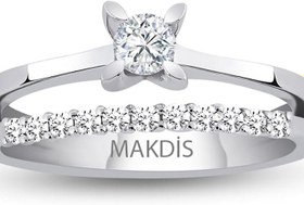Resim 0.40 Karat Tektaş Pırlanta Yüzük - HRD Sertifikalı 