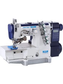 Resim Hodbehod Jaktec Full Otomatik Ayak Kaldırmalı Iplik Kesme Etek Reçme Dikiş Makinesi 