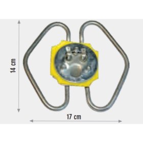 Resim Ender Kelebek Model 1200w Semaver Çaymatik Çay Kazanı Rezistansı 220V 6.5 ? Cr-Ni 