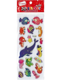 Resim Ticon 3d-45 Puffy Sticker 256032 