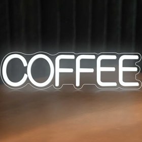 Resim Coffee Neon Tabela - Duvar Dekorasyonu için Kahve LED Işıklı Tabela, USB ile Çalışan Kısılabilir Neon Işık, Kafeler, Mağazalar, Ev Barlar ve Restoranlar için Şık Sanat Dekorasyonu Olarak Mükemmel 