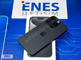 Resim Apple iPhone 15 Pro İkinci El TR | 256 GB | Siyah 