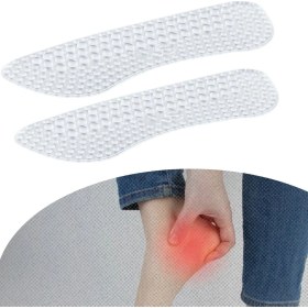 Resim Mena Rise 2li Tırtıklı Silikon Ayak Topuk Koruyucu- Ayakkabı Vurma Önleyici 