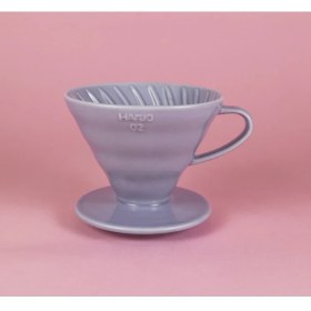 Resim Hario V60 Mor Seramik Dripper 