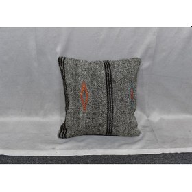Resim Zehra Abla Halı Yeni El Dokuma Dekoratif Kilim Kırlent Yastık Kılıfı 6433 Çok Renkli 