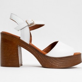 Resim Ataköy Ayakkabı KADIN DERİ PLATFORMLU KALIN TOPUKLU AYAKKABI 