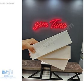 Resim GSM TUNA APPLE WATCH 10 46MM SİYAH KAPALI KUTU ADINIZA FATURALI 