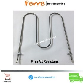Resim Ferre Uyumlu Ankastre Fırın Alt Rezistans Isıtıcı Pişirici Reziztans Tel - 412196745 