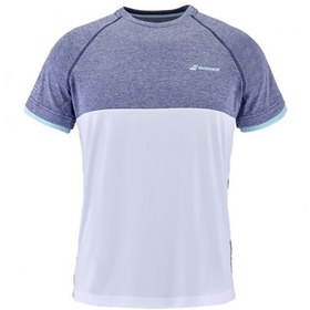 Resim Babolat Play Crew Neck Boy Erkek Çocuk Renkli Tişört 