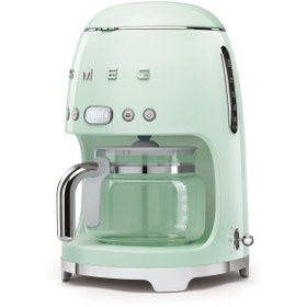 Resim Smeg Pastel Yeşil Filtre Kahve Makinesi Dcf02pgeu 