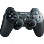 Resim Sony Playstation 3 Ps3 Siyah Oyun Kolu Kablo Ile Birlikte 