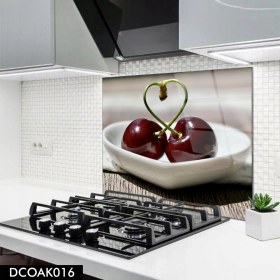 Resim Olinpa Cam Ocak Arkası Koruyucu | Kiraz Model 