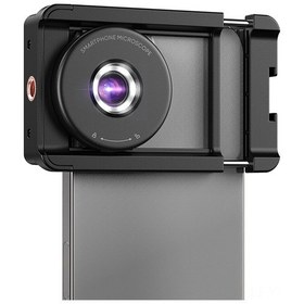 Resim Geeksen Apexel Ms009 Profesyonel Mikroskop Lens - Led Aydınlatmalı, Cpl Filtreli, Tüm Telefonlarla Uyumlu Siyah 