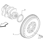 Resim Fiat 55180937 Keçe Krank (78x100x9) (1,3) Punto 