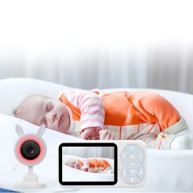 Resim Dijital Monitörlü, Sesli Akıllı Bebek Kamerası 