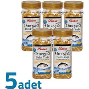 Resim Balen Plus+ Omega3 Balık Yağı Yumuşak Kapsül 1380mg X 100 Kapsül X 5 Kutu 