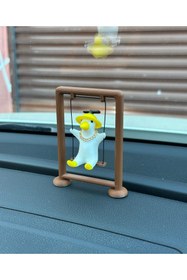 Resim 3dbaydesign Sallanan Sevimli Ördek Torpido Aksesuarı 