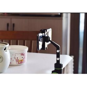 Resim gaman Masa Üstü Telefon Tutucu Akrobat Ayarlanabilir Sıkıştırmalı 