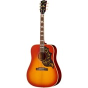 Resim Epiphone 1960 Hummingbird Reissue Elektro Akustik Gitar (Heritage Cherry Sunburst) 