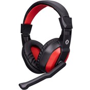 Resim Snopy SN-633 X-BLOOM Siyah/kırmızı Kulak Üstü Gaming Oyuncu Mikrofonlu Kulaklık 