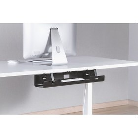 Resim Vesamax Masa Altı Priz Saklama Rafı 60 Cm Metal 