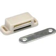 Resim Canex Mıknatıslı Çıt Çıt Plastik ( Küçük ) Beyaz 4.5 cm 