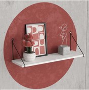 Resim Decormet Armoni Raf Seti 1 Raflı 200X720 Beyaz 015 0010 020 020 50 