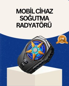 Resim Oyun Performansı İçin Profesyonel Telefon Soğutucu 