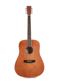 Resim SX Sd104Br Akustik Gitar Kahverengi 