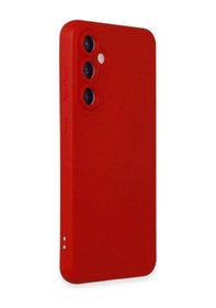 Resim Galaxy S24 Kılıf Nano İçi Kadife - Kırmızı 