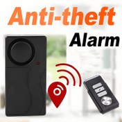 Resim Uzaktan Kumandalı Kablosuz Hırsızlık Alarmı - 110dB Güvenlik Hareket Sensörü Siren, Bisikletler, Motosikletler, Scooters, Kapılar ve Pencereler için, Pil ile Çalışır, Şarj Edilemez, 36V veya Daha Az, Bisiklet Güvenlik | Modern Güvenlik Cihazı | Uzaktan Kumandalı Alarm 