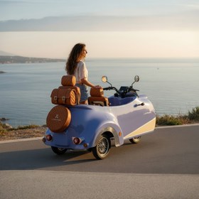 Resim Elektrikli Moped | Liberty - Kurşun Asit - 60V 22 Ah 