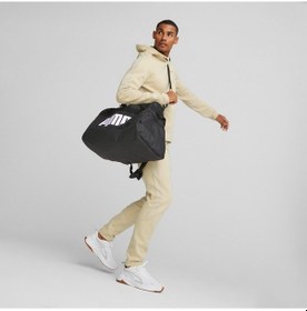Resim Puma Challenger Duffel M Unisex Siyah Spor Çantası 07953101 Siyah 