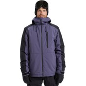 Resim Quiksilver Mission Block Jk Erkek Mor Snowboard Ceketi 