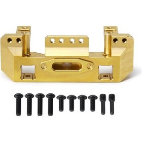 Resim Traxxas Araba Parçaları İçin T4 Metal Ön Tampon Servo Montaj Kiti 