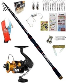 Resim Fx4000 270cm 14-42gr Oslo Master Kıyı Tele Spin Olta Takımı Seti 