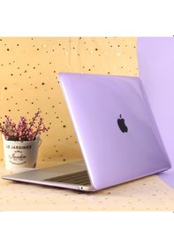 Resim Apple Uyumlu MacBook Air Kılıf 13 İnç Parlak Kristal Eski Usb'li Model 2010-2017 A1369 A1466 İle Açık Lila 