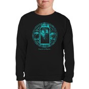 Resim Doctor Who - Anywhere Siyah Çocuk Sweatshirt 