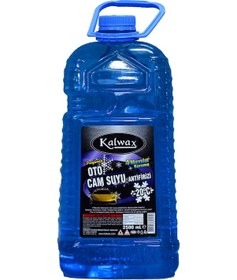 Resim Kalwax Cam Suyu -20 C 2.5 Lt. 8 Adet Parfümlü 2.5 Lt. -20 C 8 Adet N11.730 