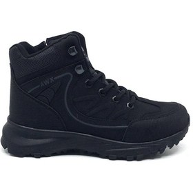 Resim Avidox Erkek Günlük Outdoor Kışlık Bağcıklı Fermuarlı Spor Bot 36-44 Siyah 