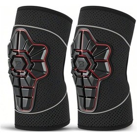 Resim Xindoker Çocuklar İçin Yüksek Yoğunluklu Yastıklı Dürtü Emici Diz Koruyucusu - Kaykay, Bisiklet, Rulman Sporları İçin Konforlu Korumalı Dizlik Siyah 