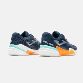 Resim Joma Trols2603c Roland Toprak Kort Erkek Tenis Ayakkabısı Lacivert/turuncu 